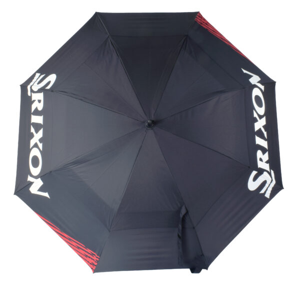 Køb en paraply fra Srixon hos Duff n' Turf. Du kan også gå på jagt i vores øvrige sortiment af golfudstyr og tilbehør til golf. Find eksempelvis golfbolde til både professionelle og nybegyndere samt golftøj