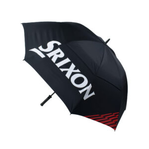 Køb en paraply fra Srixon hos Duff n' Turf. Du kan også gå på jagt i vores øvrige sortiment af golfudstyr og tilbehør til golf. Find eksempelvis golfbolde til både professionelle og nybegyndere samt golftøj